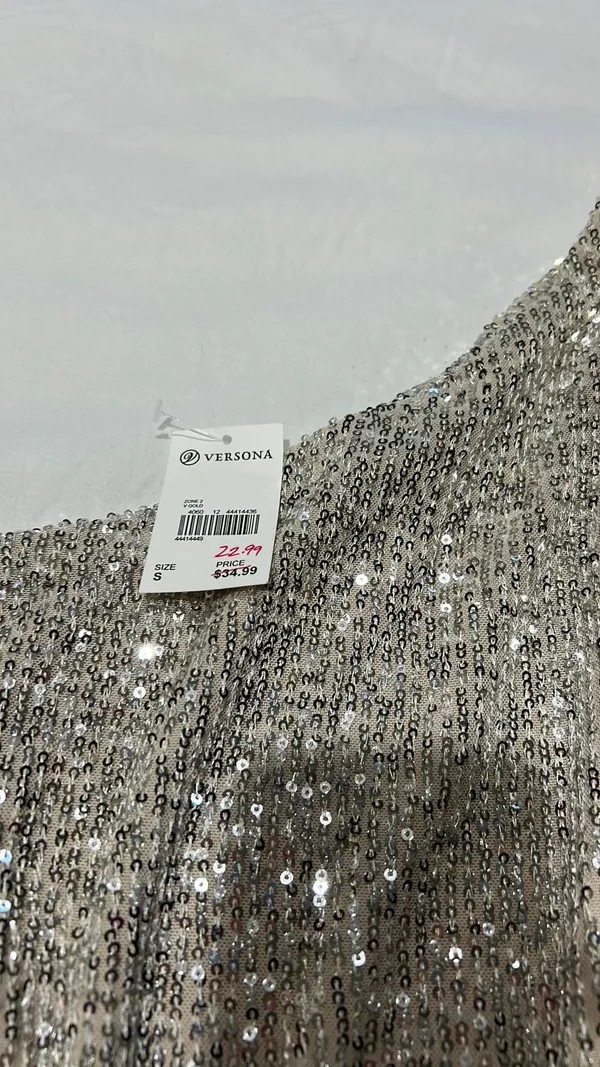 Sequin Generation top Silver - Image 3