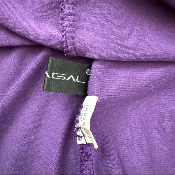 DREAGAL purple shawl top, size XL - Image 11