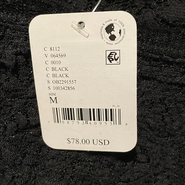 Free People Black Lace Women's Top - Image 2
