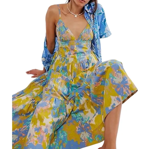 FREE PEOPLE Long Love Midi Dress Size XL New with Tag MSRP $168 Sold out online - Image 3