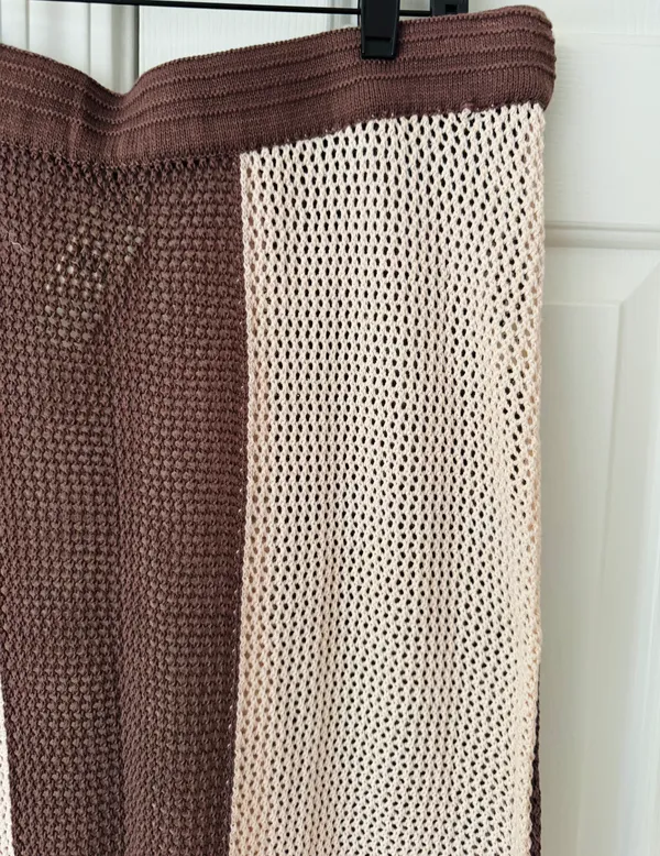 Anthropologie Mahila Crochet Midi Skirt, Size XL - Image 8