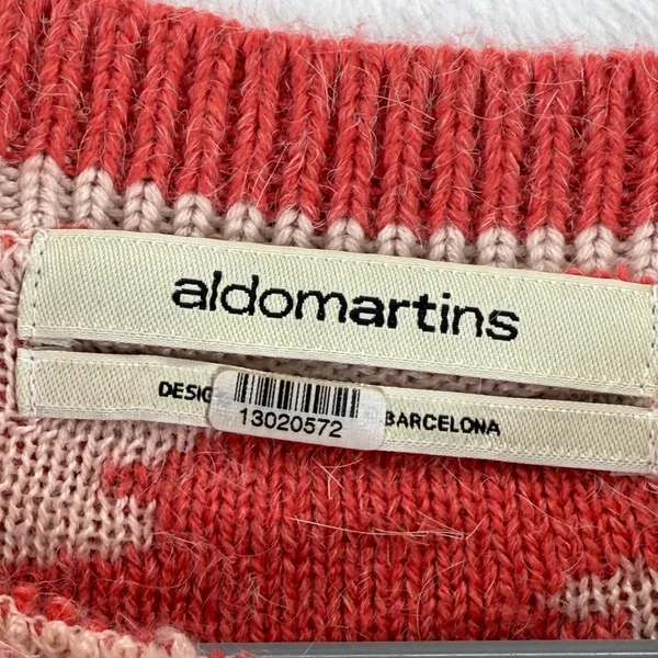 Aldomartins Wool Alpaca Blend Sweater Fair Isle Knit Pullover Size 4‎ - Image 4