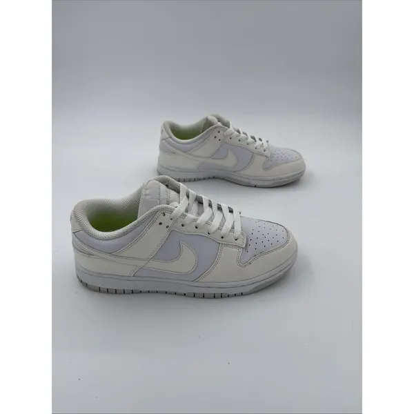 Nike Dunk Low Photon Dust Womens White Sports Sneaker Size 7.5 DD1503-101 - Image 2