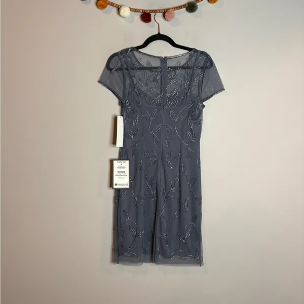 NWT Papell Studio beaded illusion dress - Image 6