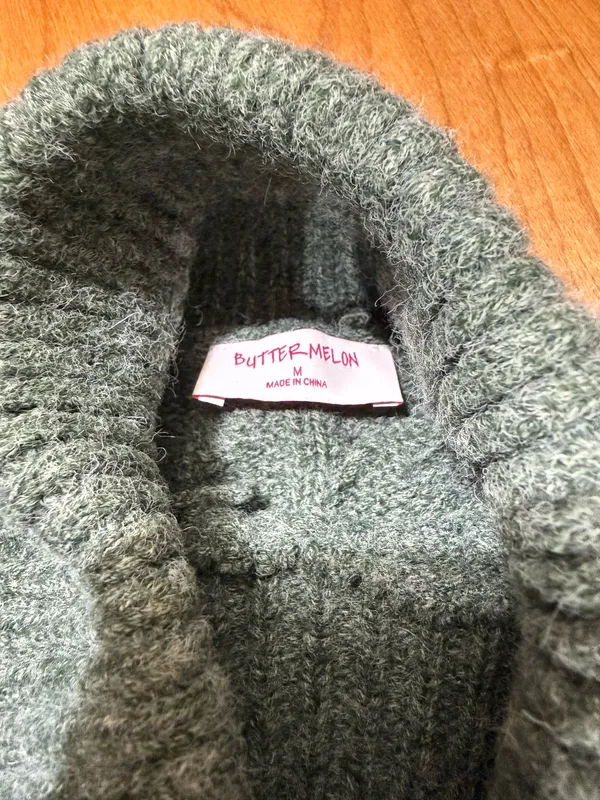 Butter Melon sweater Green Size M - Image 3