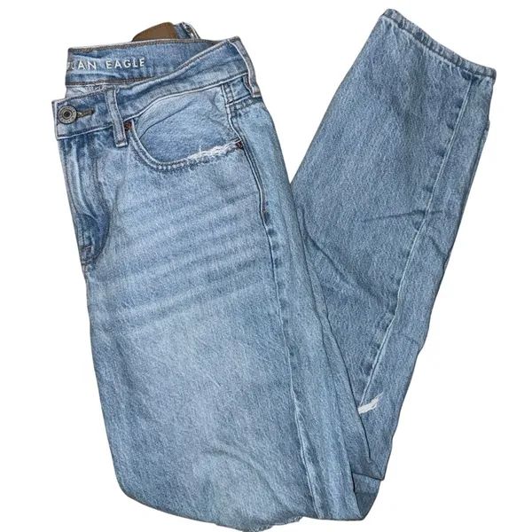 AE American Eagle Eagle outfitters 90s Straight Jean Comfort Stretch Waistband 4 - Image 5