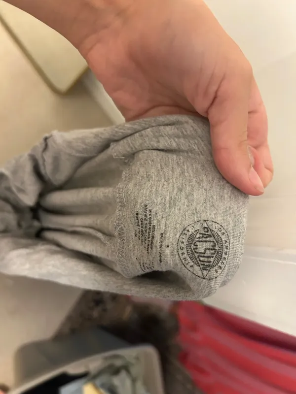Pacsun Crossover Grey Flare Leggings - Image 2