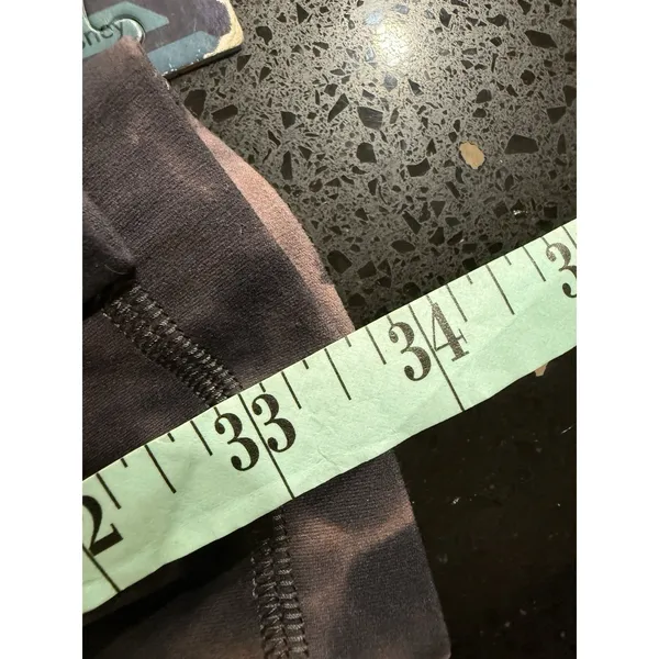 Lululemon Align HR Crop 25" Diamond Dye Graphite Grey Pink‎ Pastel Size 6 - Image 6