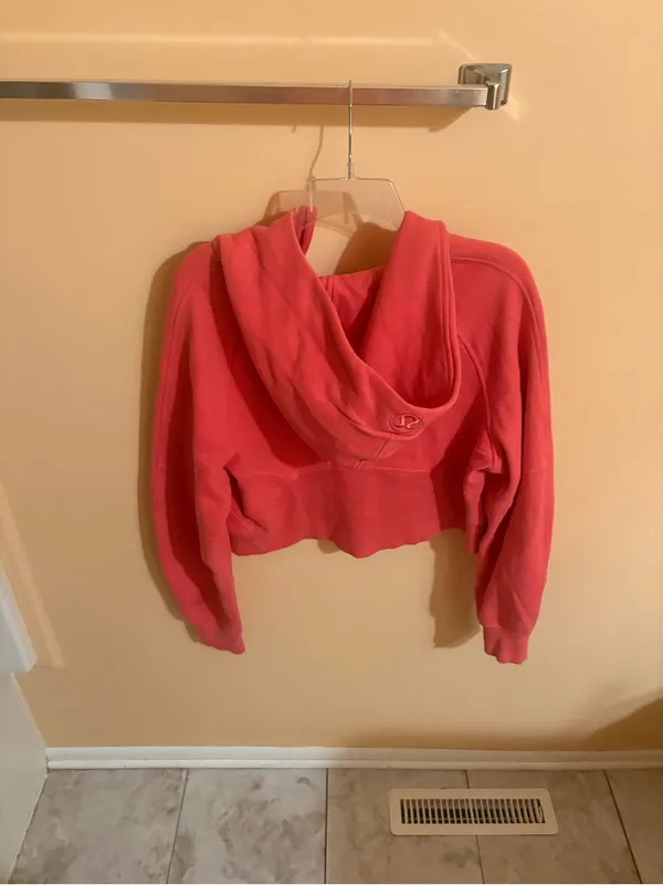Lululemon Scuba Oversized Half-Zip Hoodie in Vintage Rose - Image 6