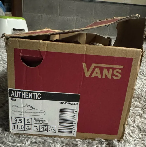 Red Vans - Image 3