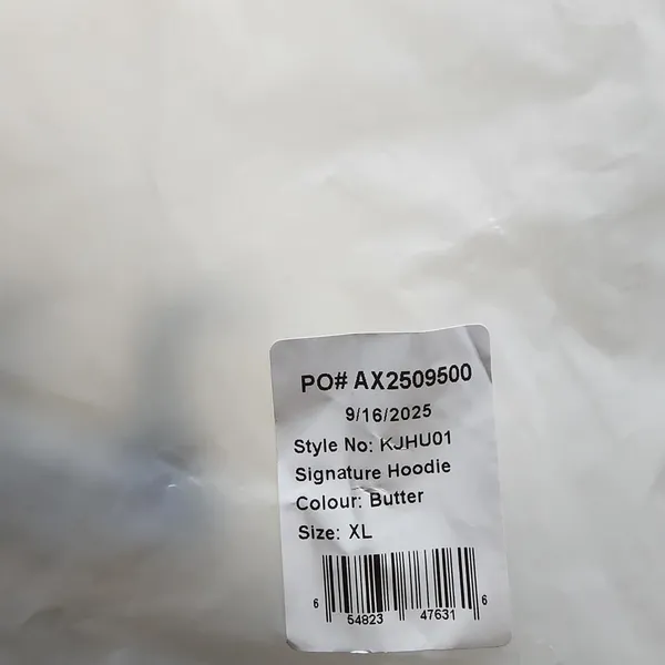 NWT COMFRT SIGNATURE BUTTER hoodie XL - Image 3
