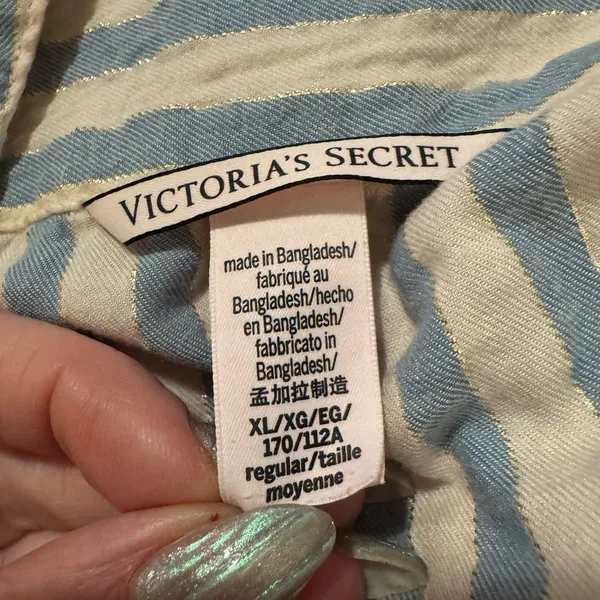 Striped Women's Pajama Set - Image 6