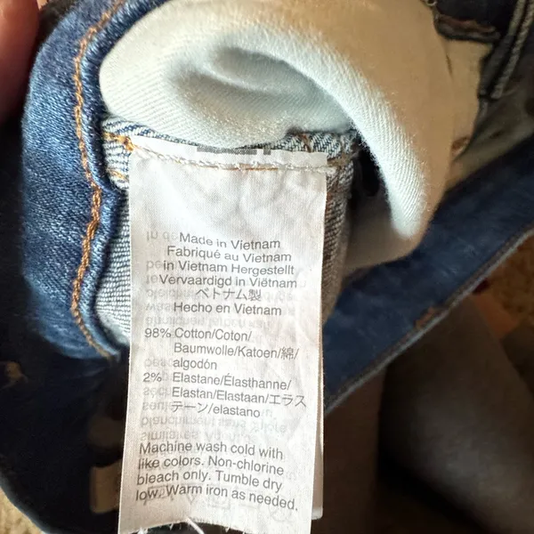 Madewell, size‎ 26, Slim Straight Jeans: Distressed Button-Front Edition - Image 13