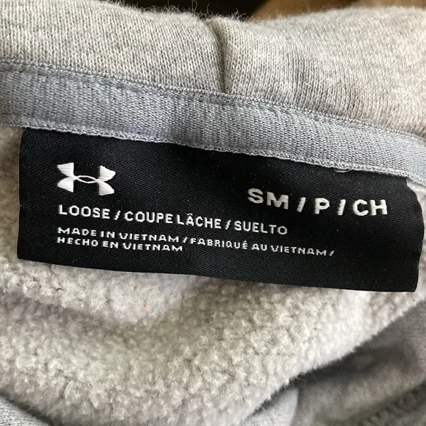 Under Armour Size Small University of Virginia Gray Hooded Sweatshirt - Image 5