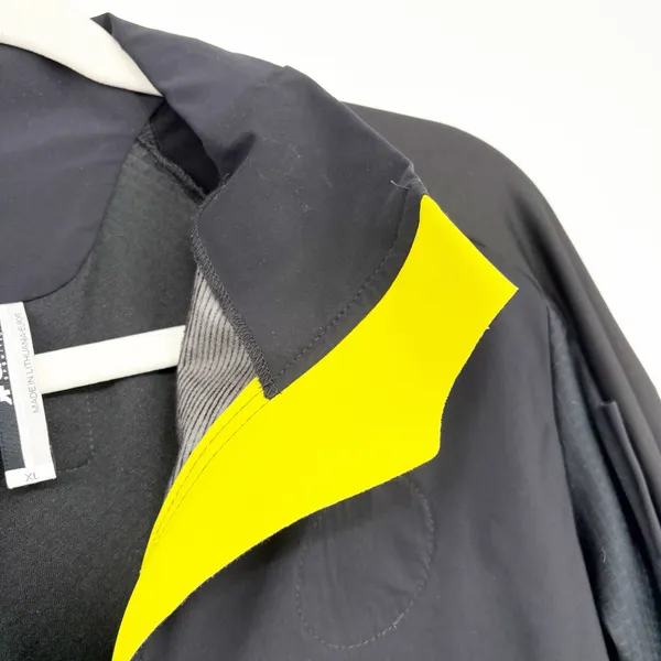 Assos Switzerland‎ ProfBlack Series Technical Full Zip Cycling Jersey Jacket XL - Image 3
