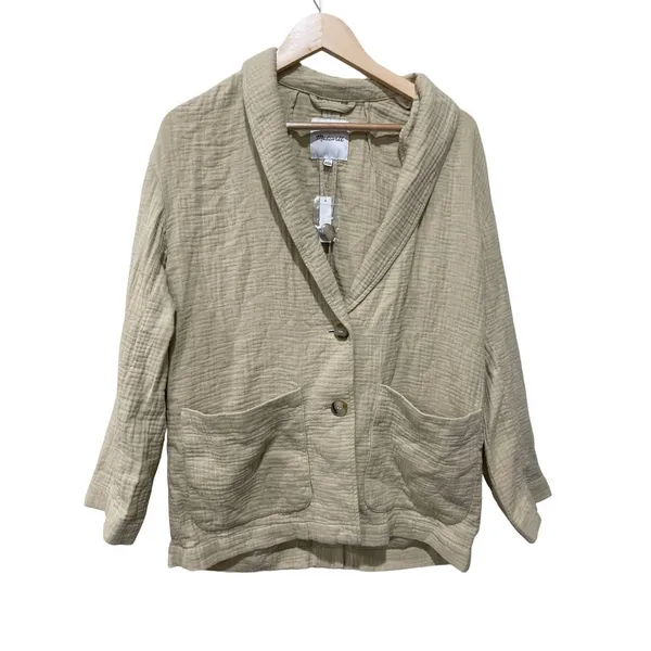 Madewell Lightspun‎ Dorset Blazer Size Medium New with Tags - Image 4