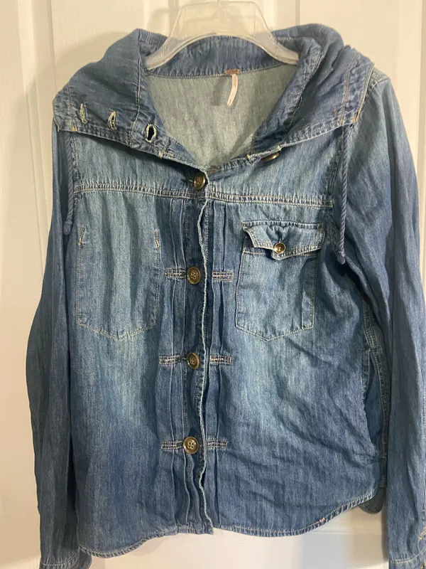 Free People Denim Jacket - Image 3