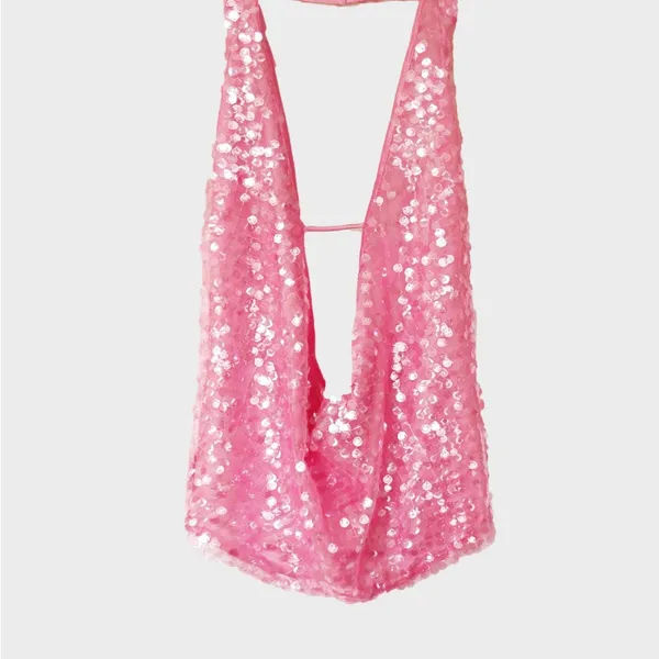 Skull House Designs Mermaid Halter: Flamingo - Image 4