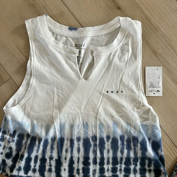 ROXY Ocean Dreams Sleeveless T-Shirt, size Small, NWT - Image 4