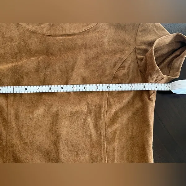 BoHo Faux Suede dress - Image 6