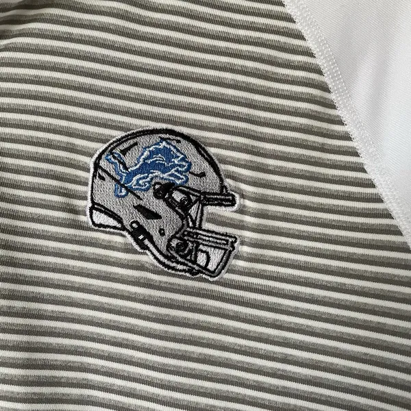 Cutter & Buck DryTec Forge Women's Detroit Lions Half Zip Athletic Top Size M - Image 8