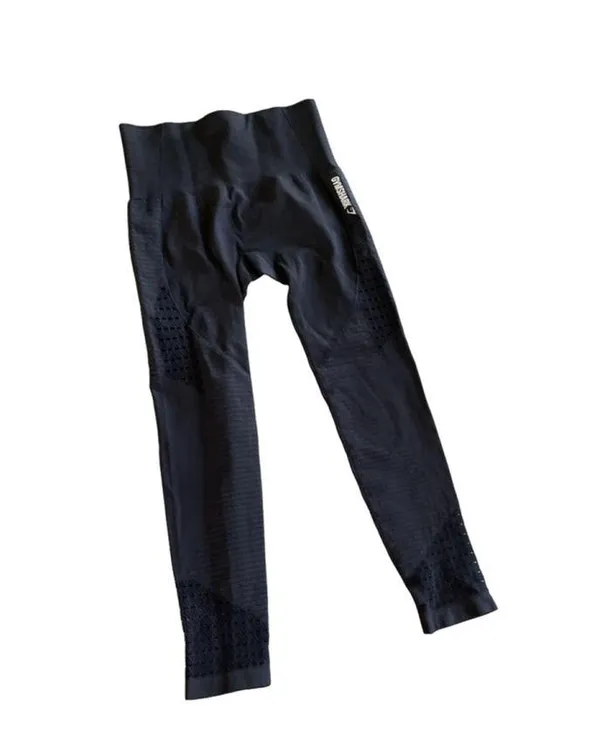 Women's Gymshark Leggings Size M Black - Image 2