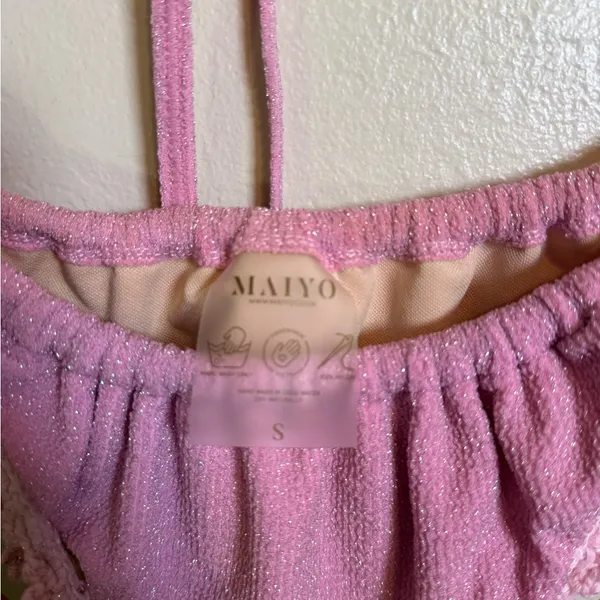Maiyo Brea Bikini Set in‎ Pink - Image 4