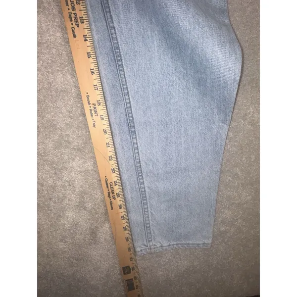 levis vintage 90s usa made womens size 14 style 16550 Mom Jeans Tapered Hi rise - Image 9
