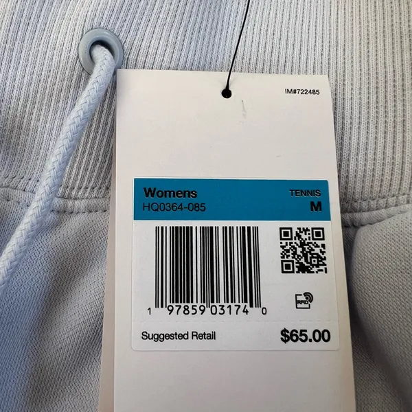 NWT NIKE Court High-Waisted Heritage Phoenix Fleece Tennis Shorts - Image 4
