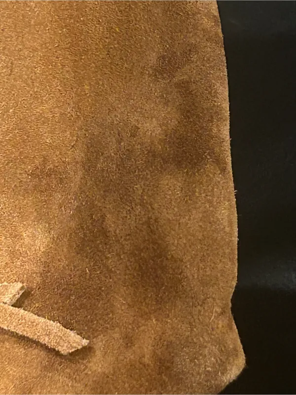 Lucky Brand Suede Shoulder Bag in Camel Brown - Image 8