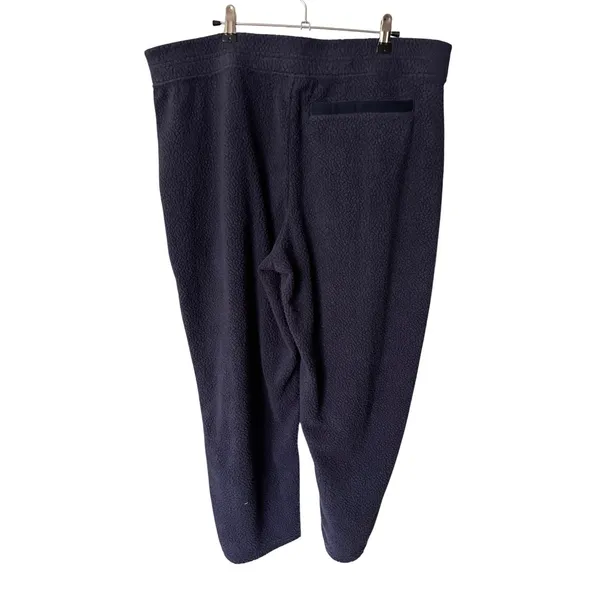 Patagonia Women's Shearling Crops New Navy Pants NWT Size‎ XL - Image 6