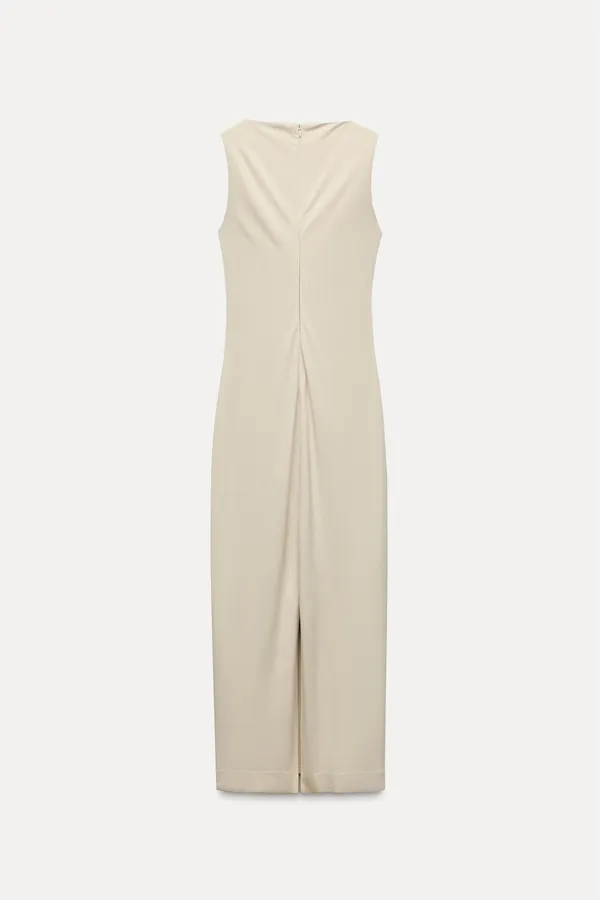 Zara maxi dress conch cutout fitted bodycon party cocktail evening wedding - Image 12