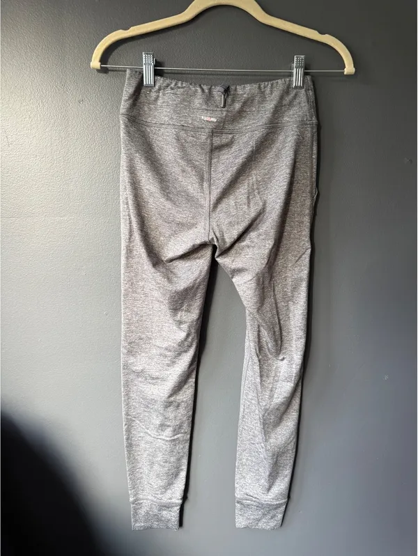 Aerie Gray Drawstring Jogger Sweatpants - Image 2