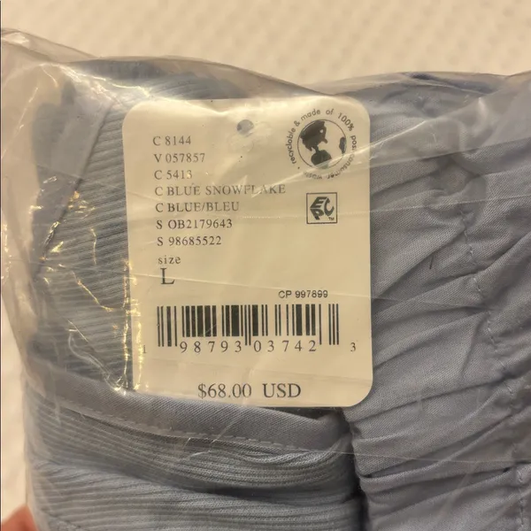 New Set! FREE PEOPLE free-est MILANI Skirt Sleeveless Top Size LARGE Light Blue - Image 3