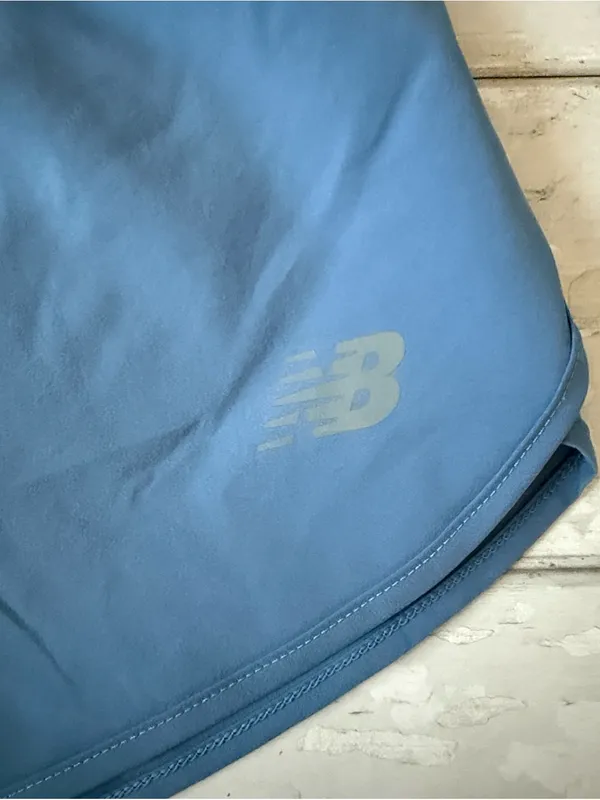 New Balance S/M Womens Blue Rhnning Athletic Shorts Quick Dry Size Small - Image 2