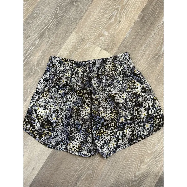 LULULEMON Tracker Athletic Short 6 Lined Floral Metropolis Multi Run‎ Gym - Image 5