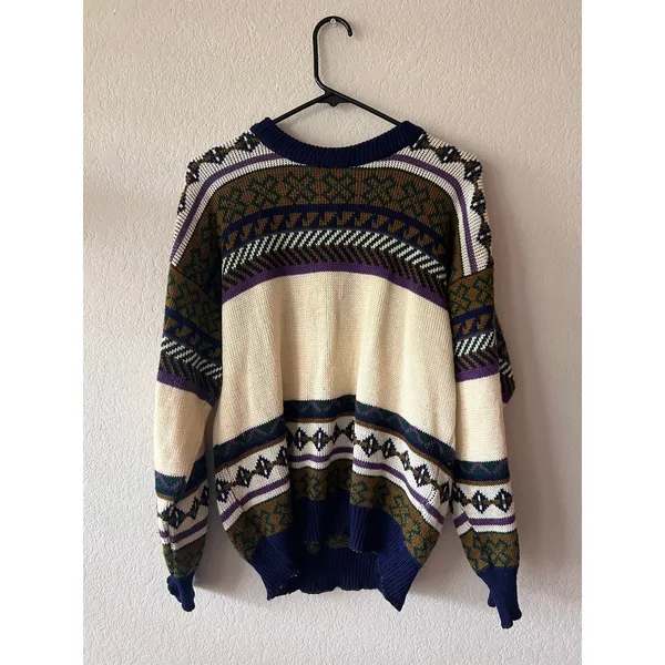 Vintage Turkish Ipek Triko Knit Sweater Approx M/L - Image 2
