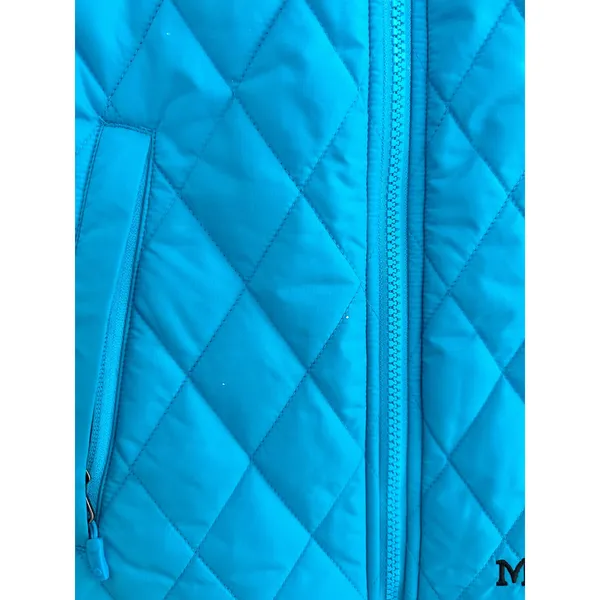 Marmot Kitzbuhel Insulated Vest Blue Quilted Full Zip Small Gorpcore Ski Winter - Image 8