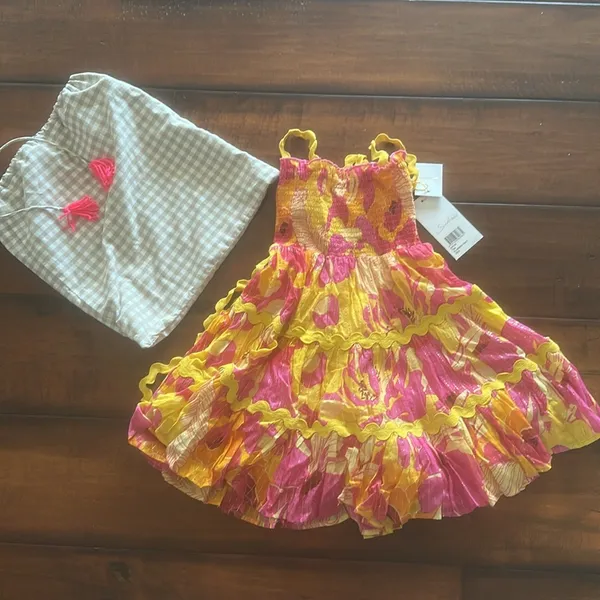NWT Sundress Tea Flowers Print Dress - Image 2
