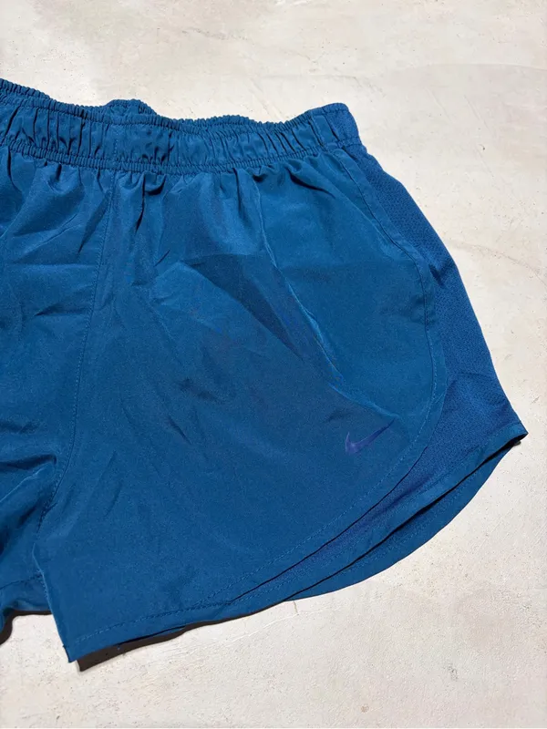 Nike Women's Blue Running Shorts medium - Image 5