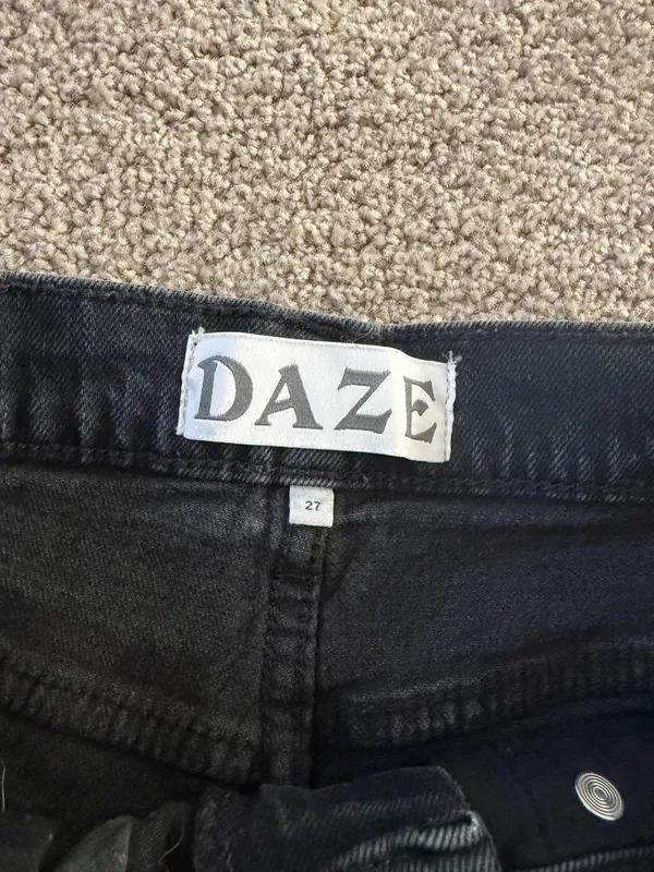 Daze denim shorts Black Size 27 - Image 3