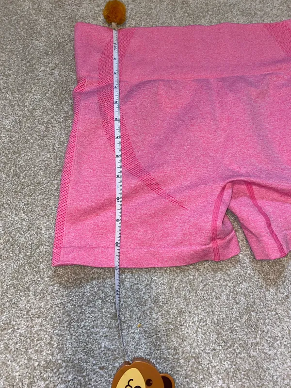 Workout Shorts Pink Size L - Image 4