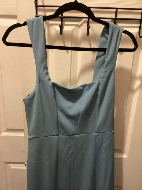 Show Me Your MuMu Powder Blue Sleeveless Maxi Dress - Image 2