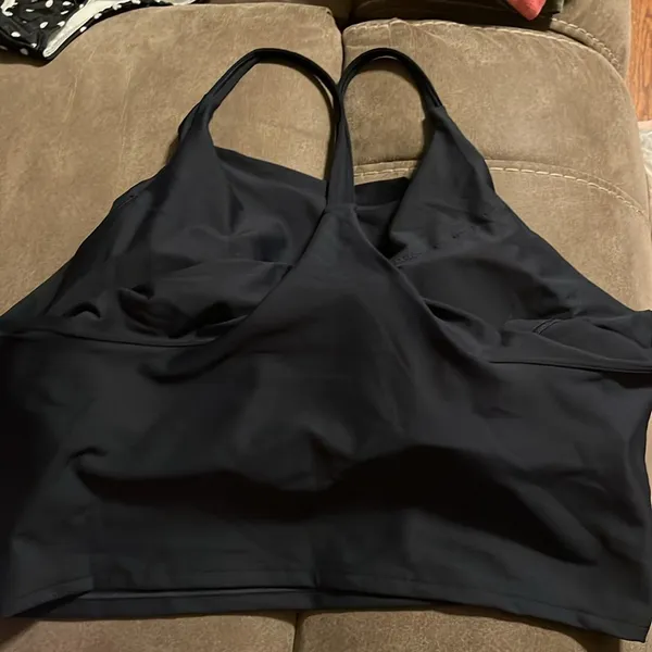 Old Navy Light Support PowerSoft Longline Sports Bra - Image 2