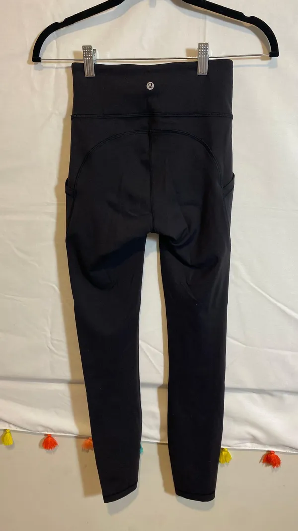 Black Fast And Free High Rise Leggings - Image 3
