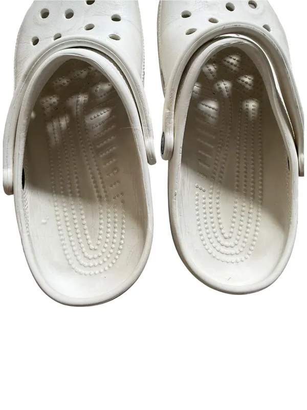 Crocs Unisex Adult Classic Clog US 8M White - Image 6