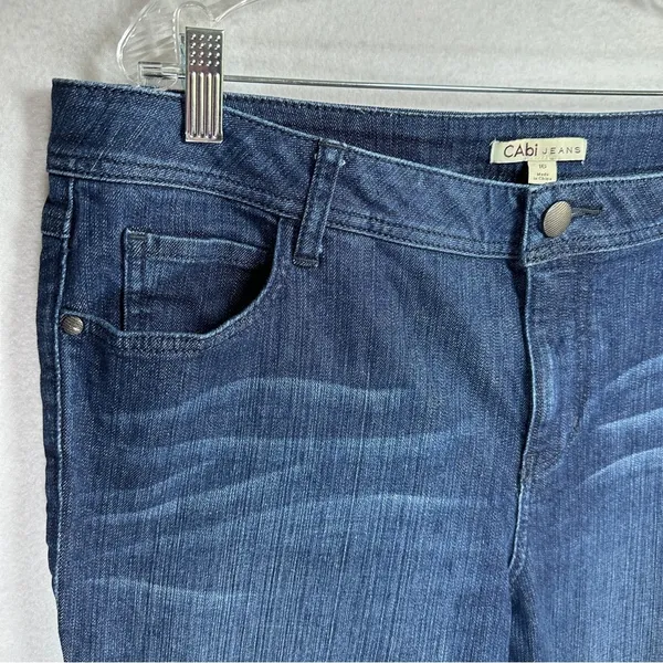 Cabi Blue Jeans Womens 16 Denim Flare 511R Stretchy Dark Wash Comfort Pants - Image 3