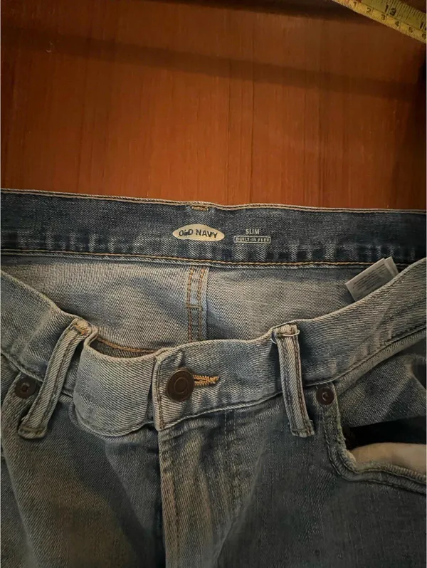 Old navy  fit blue jeans #slimfit - Image 3