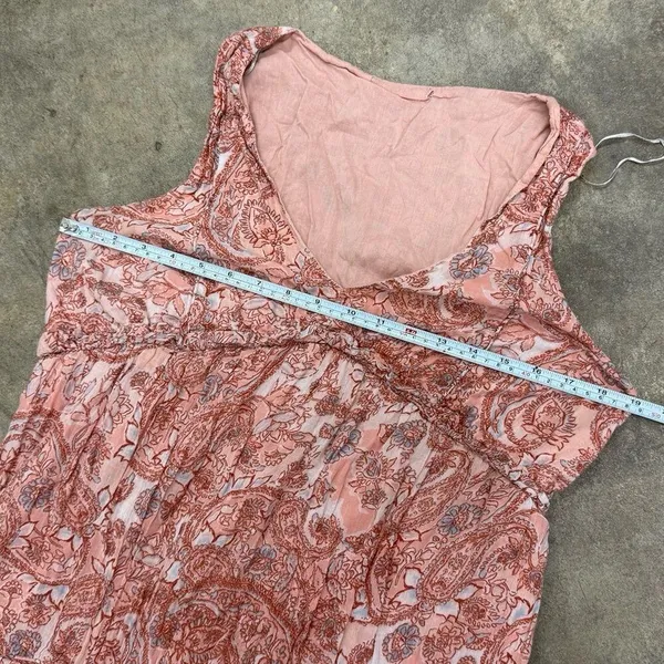Bohemian paisley floral flowy maxi dress - Image 4