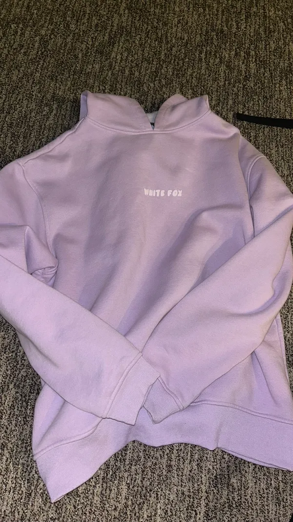 White Fox Hoodie Boutique Oversized - Image 2